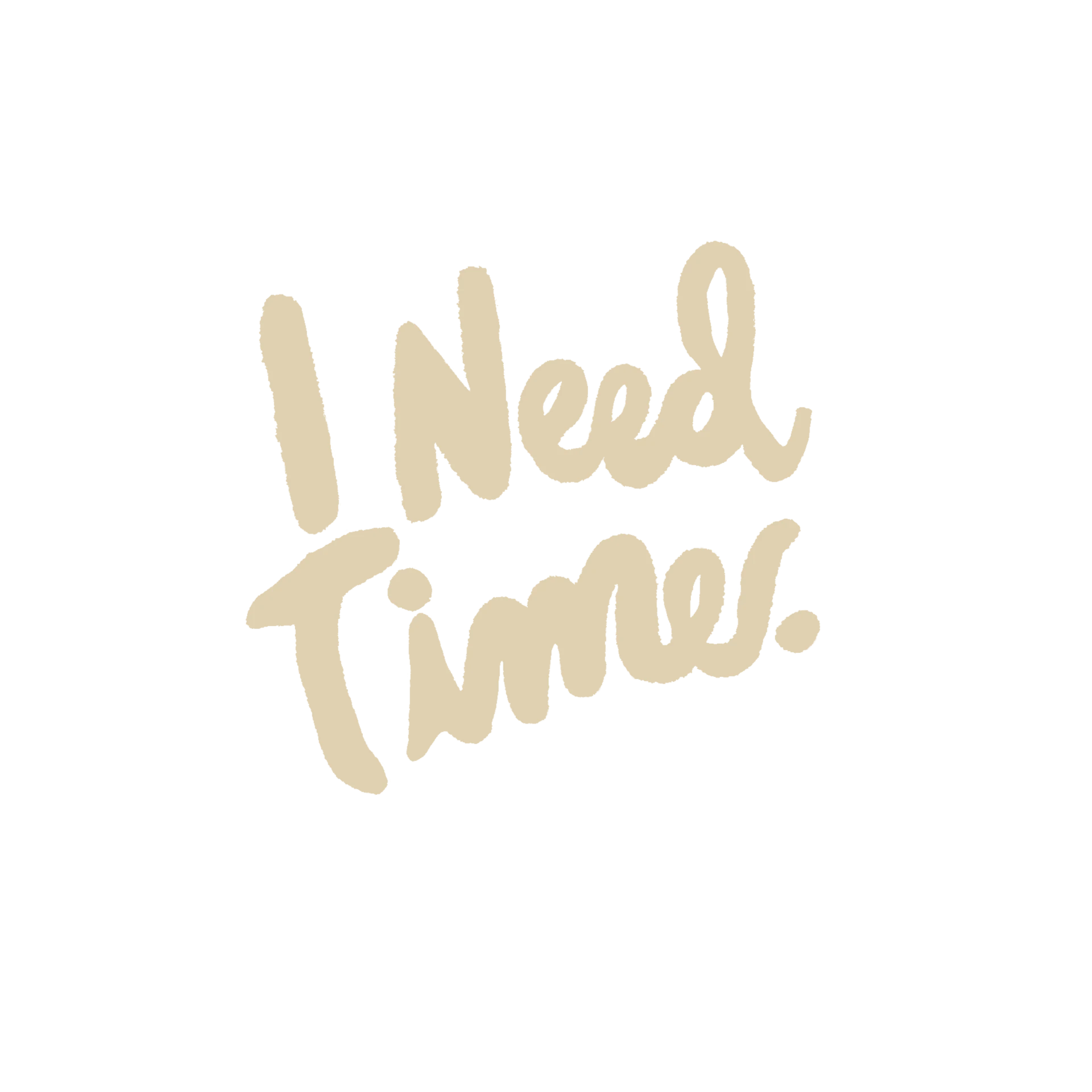 I Need Time logo